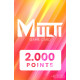 Multi Game Card 2000 Points [GLOBAL]